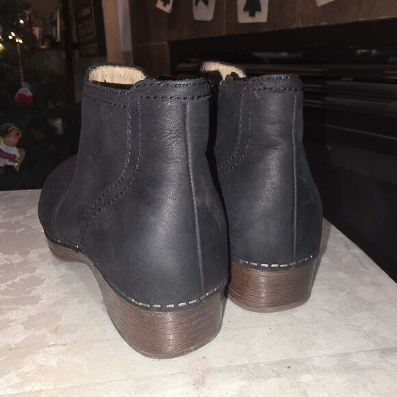 Dansko Black Ankle Boots - Picture 6 of 12